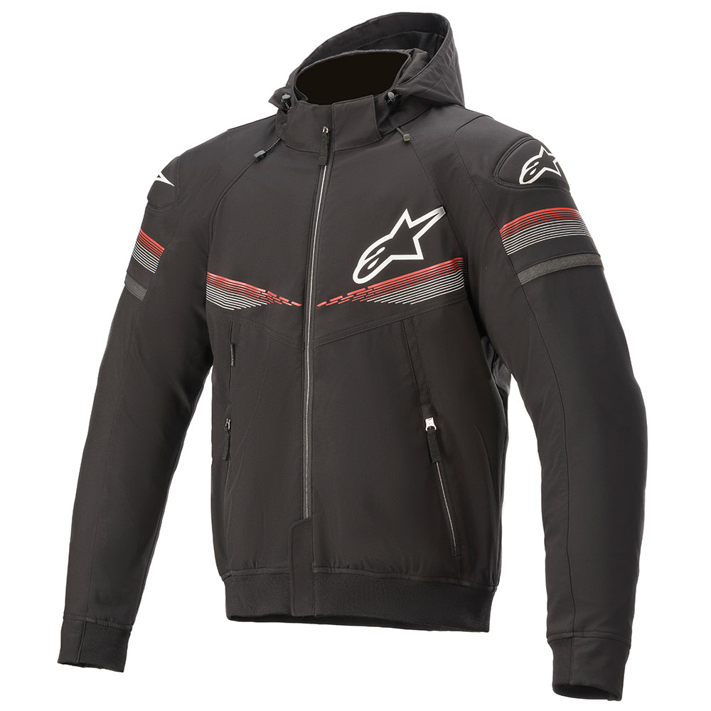 Alpinestars Sektor v2 Tech Hoodie Blk Bright Red
