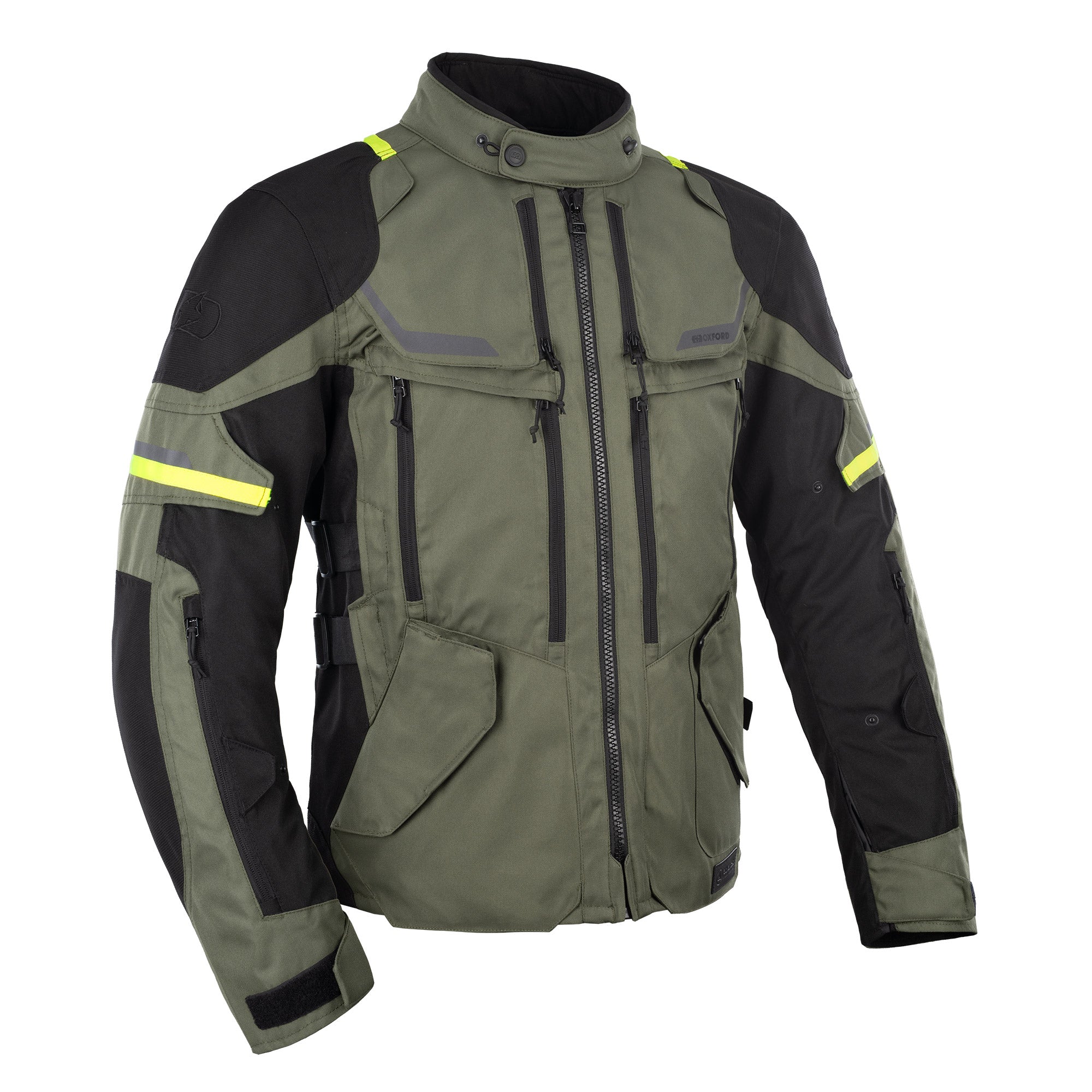 Rockland MS Jkt Khaki/blk/Fluo