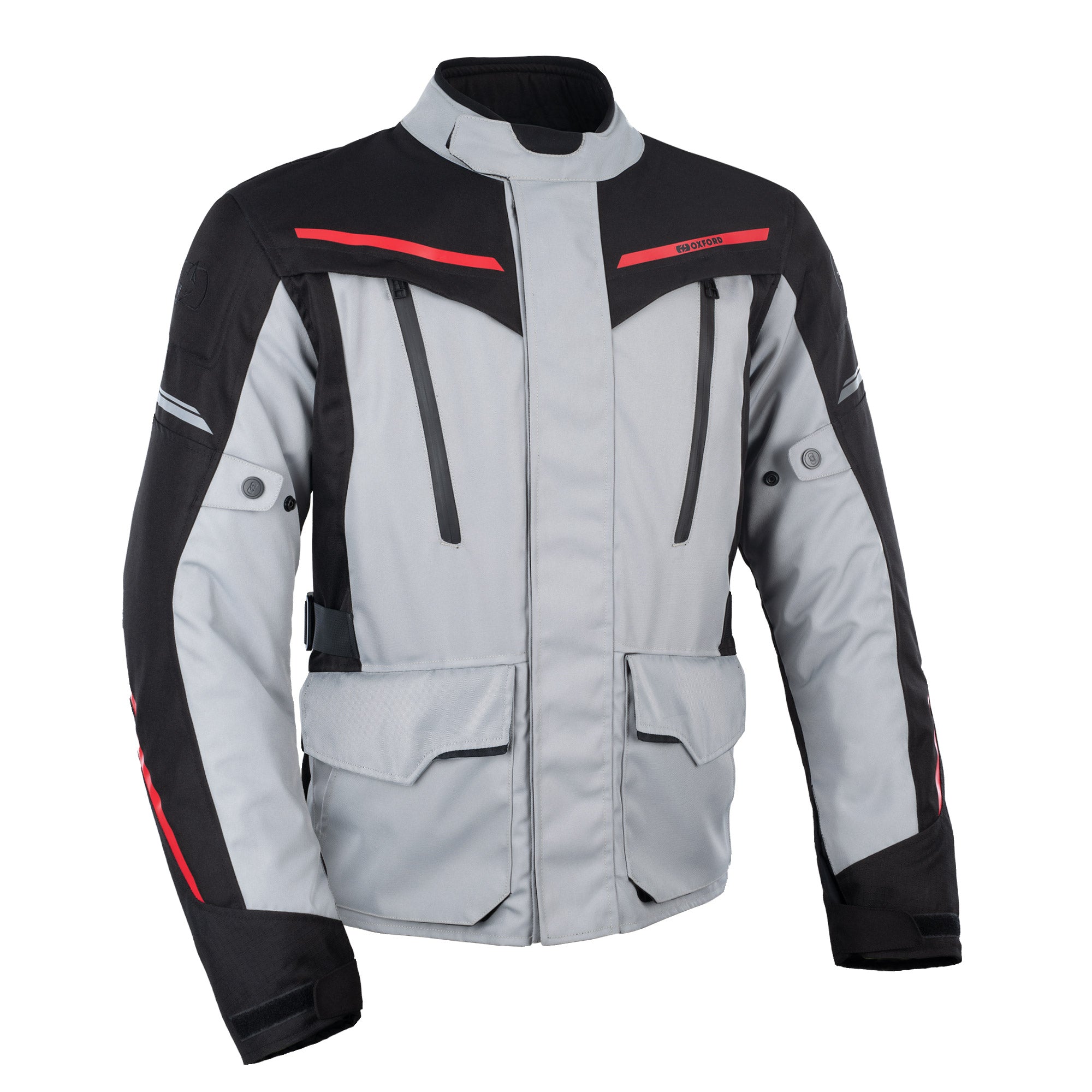 Metro 2.0 MS Jkt Gry/Blk/Red