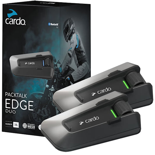 Cardo Packtalk Edge Mesh Intercom - Duo