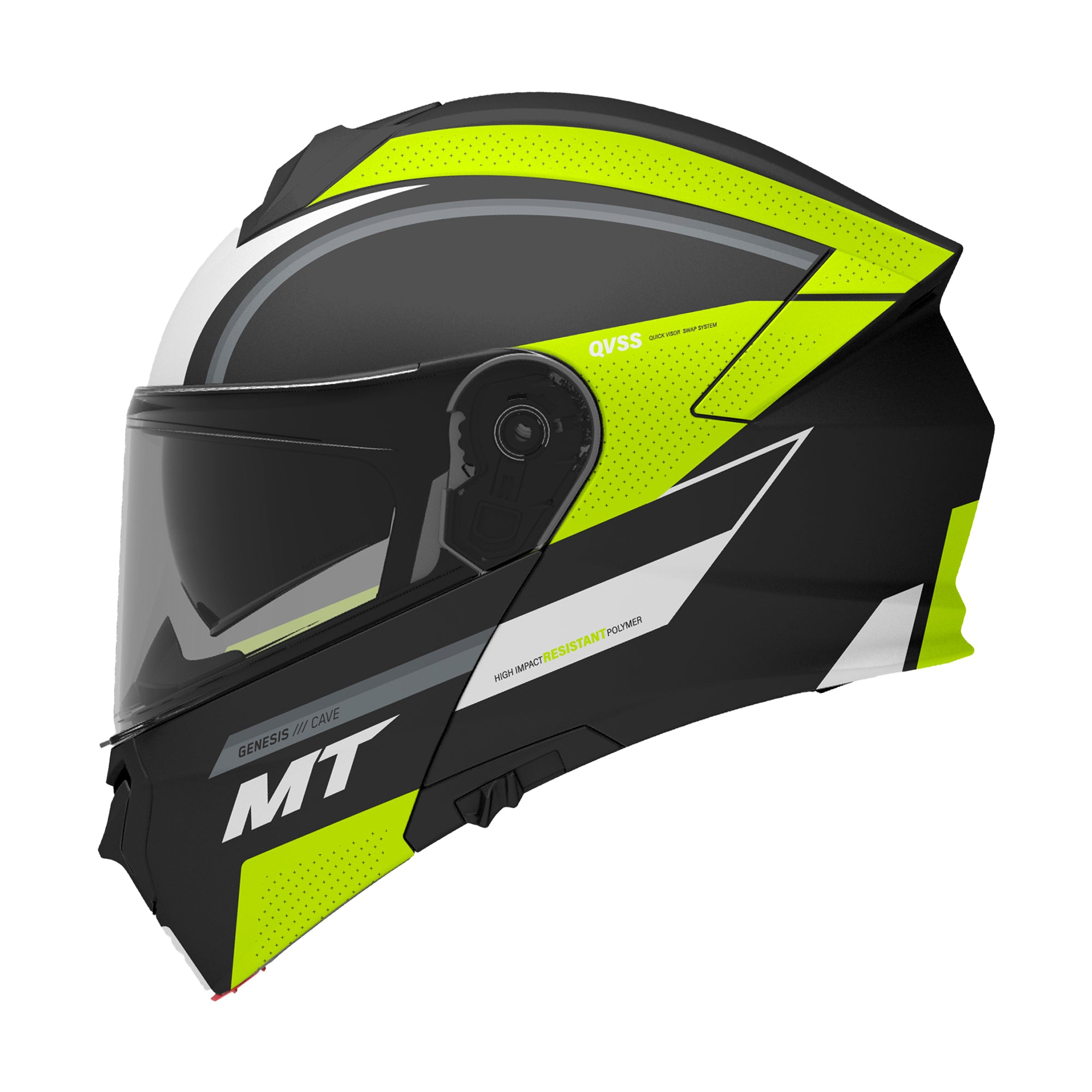 MT Genesis SV Cave A3 Matt Black Fluo Yell
