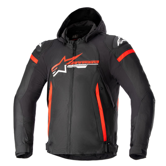 Alpinestars Zaca WP Jacket Black Bright Red White