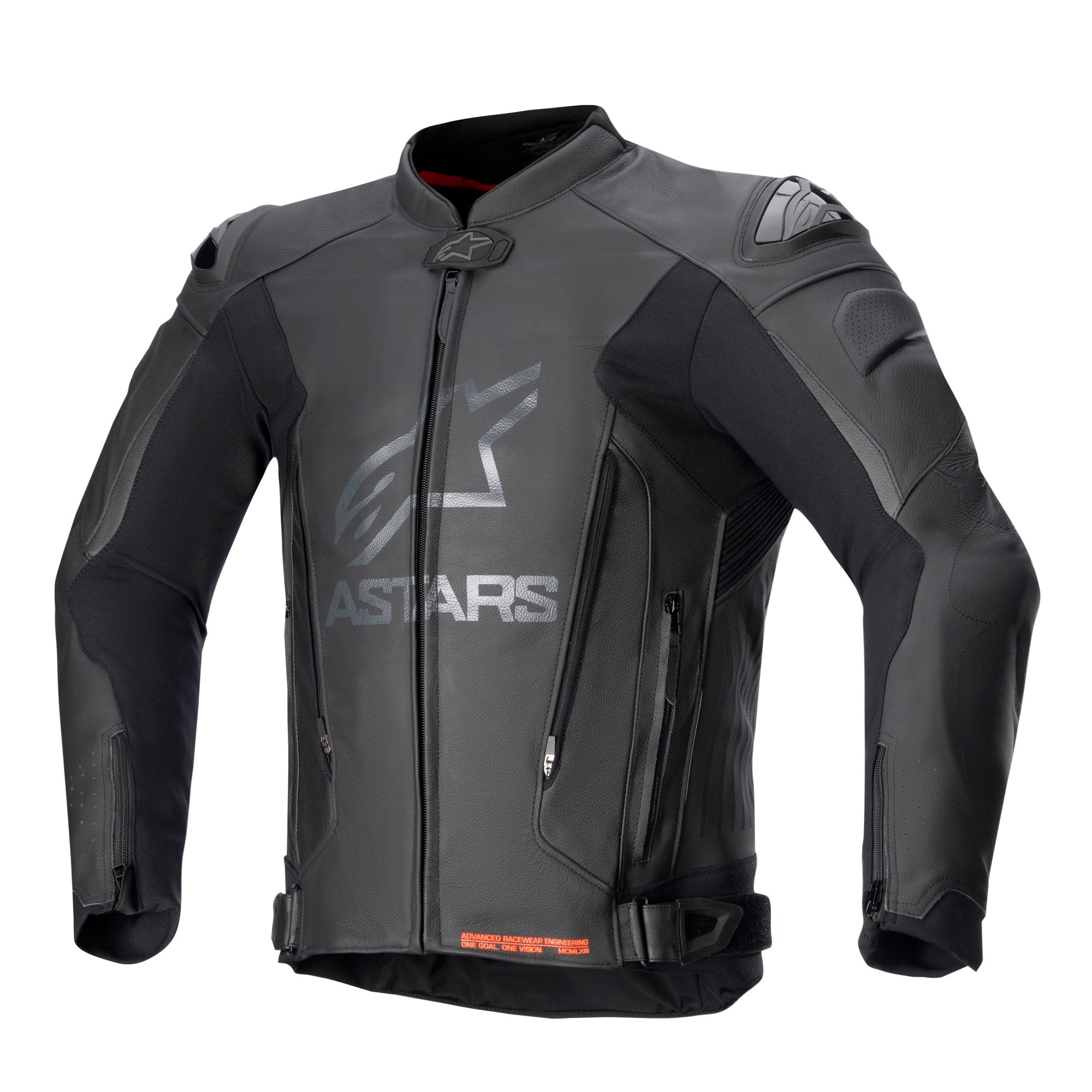 Alpinestars Gp Plus V4 Leather Jkt Black Black 48