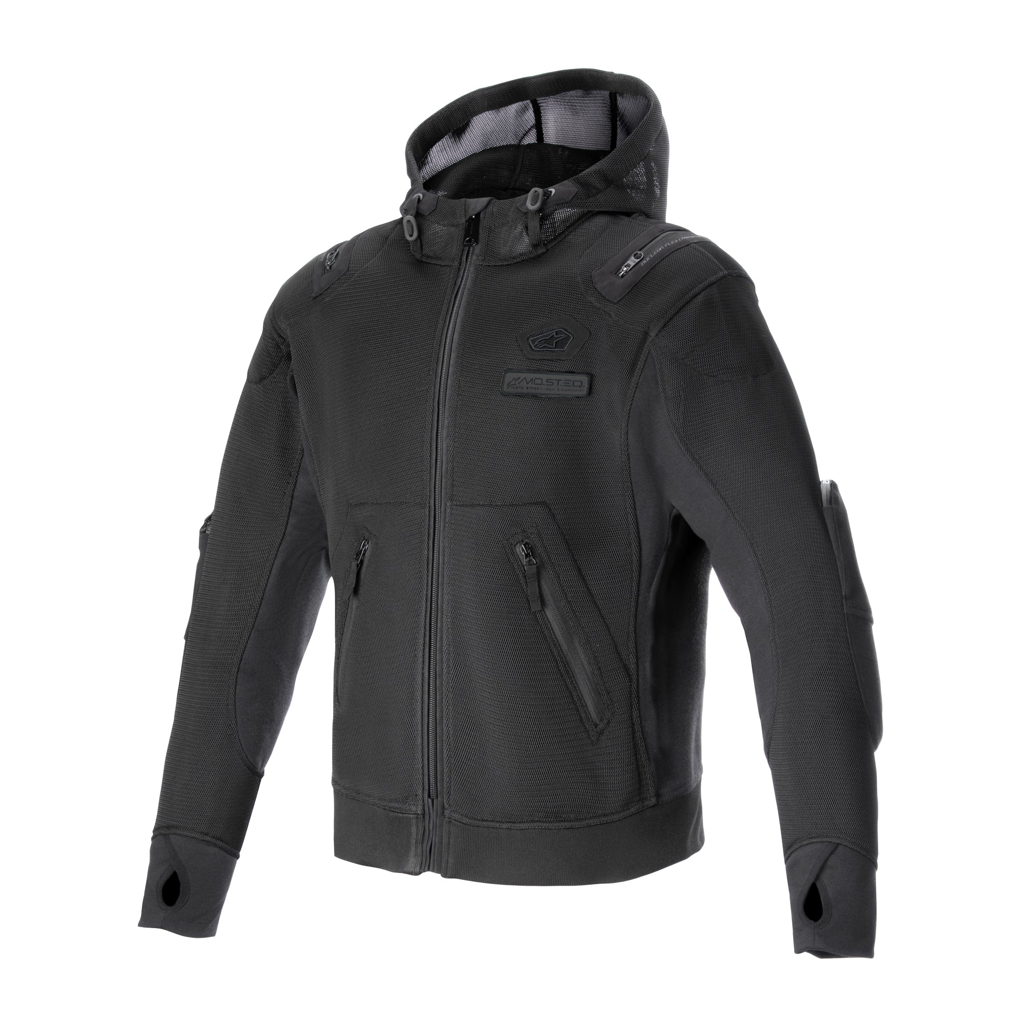 Alpinestars Moflow Air Tech Hoodie Man Blk/Blk