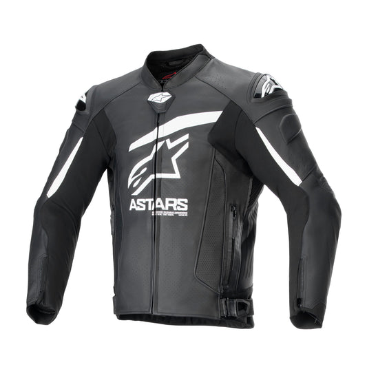Alpinestars Gp Plus R V4 Airflow Leather Jkt Black/White
