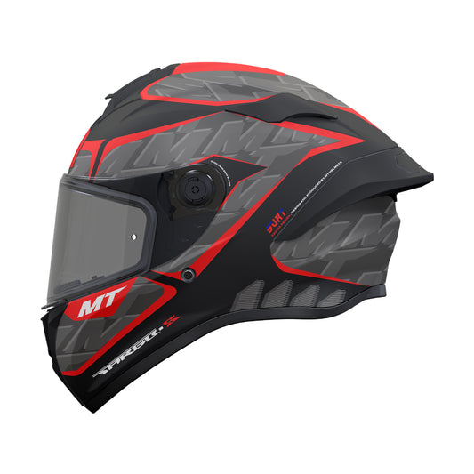 MT Targo S Surt B5 Matt Black Grey Red