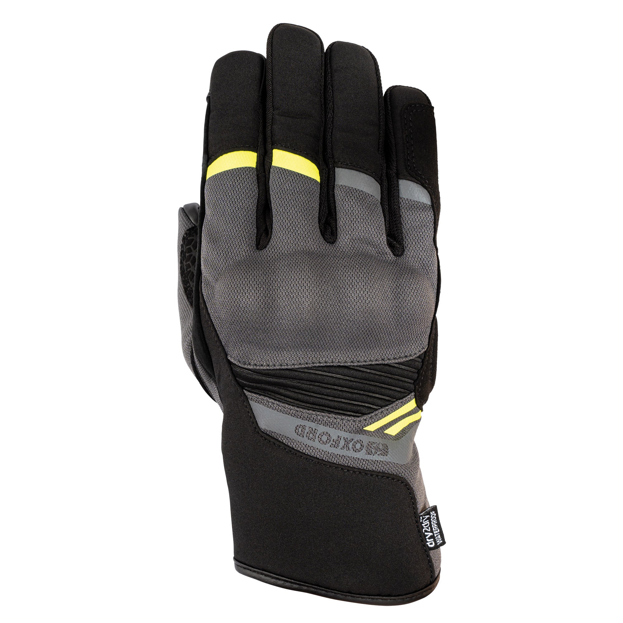 Oxford Dakar 1.0 D2D MS Glove Charcoal/Yellow