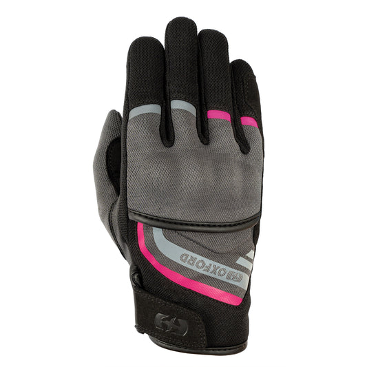 Oxford Dakar 1.0 WS Glove Charcoal/Pink
