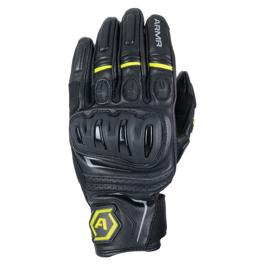 ARMR Raiden 3.0 MS Leather Glove Blk/Ylw