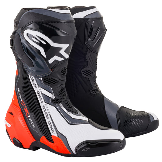 Alpinestars Supertech R B/R Fluo White Grey