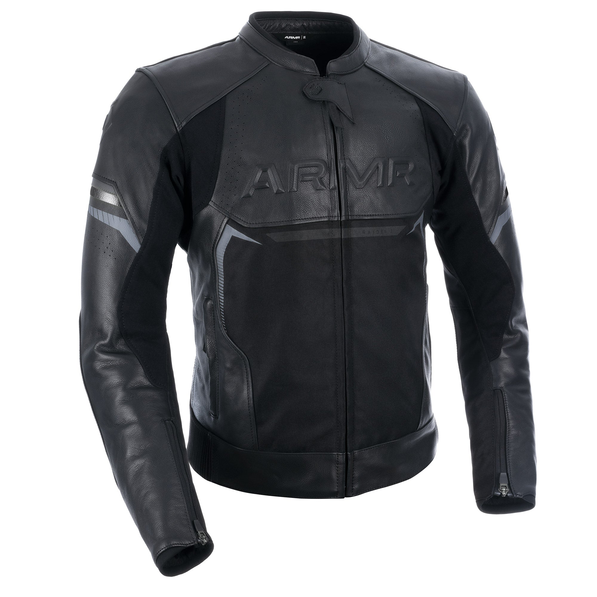 ARMR Raiden 3.0 MS Leather Jkt Blk