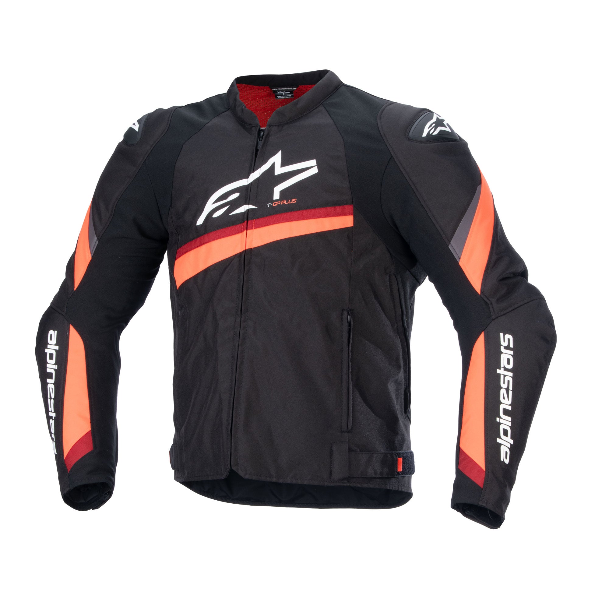 Alpinestars T-GP Plus R V4 Jacket Black Red Fluo