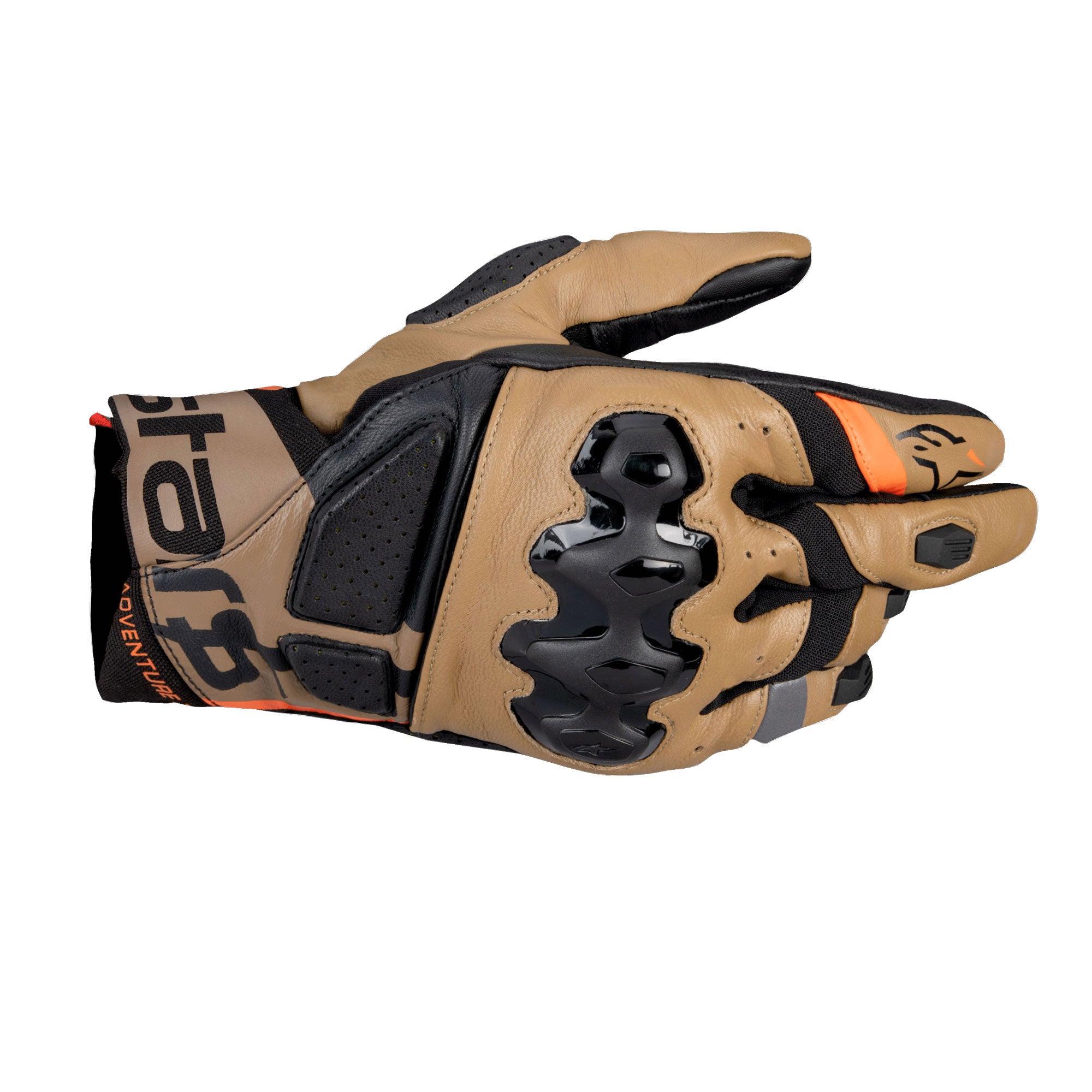 Alpinestars Belize V3 Drystar Gloves Black Gobi Brown Sand