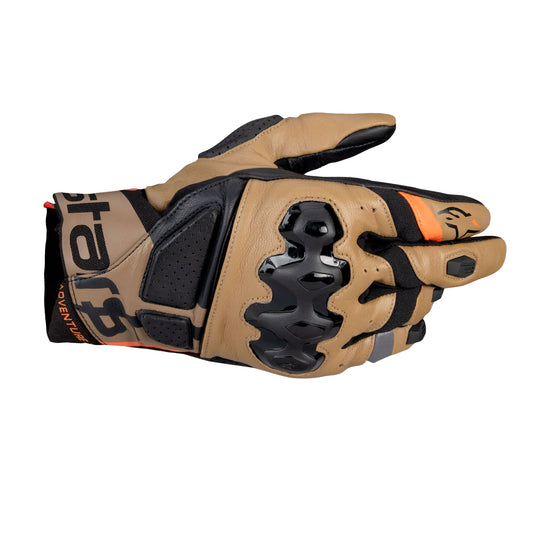Alpinestars Belize V3 Drystar Gloves Black Gobi Brown Sand