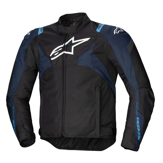 Alpinestars T-Jaws V4 WP Jacket Black Dark Blue Blithe Blue