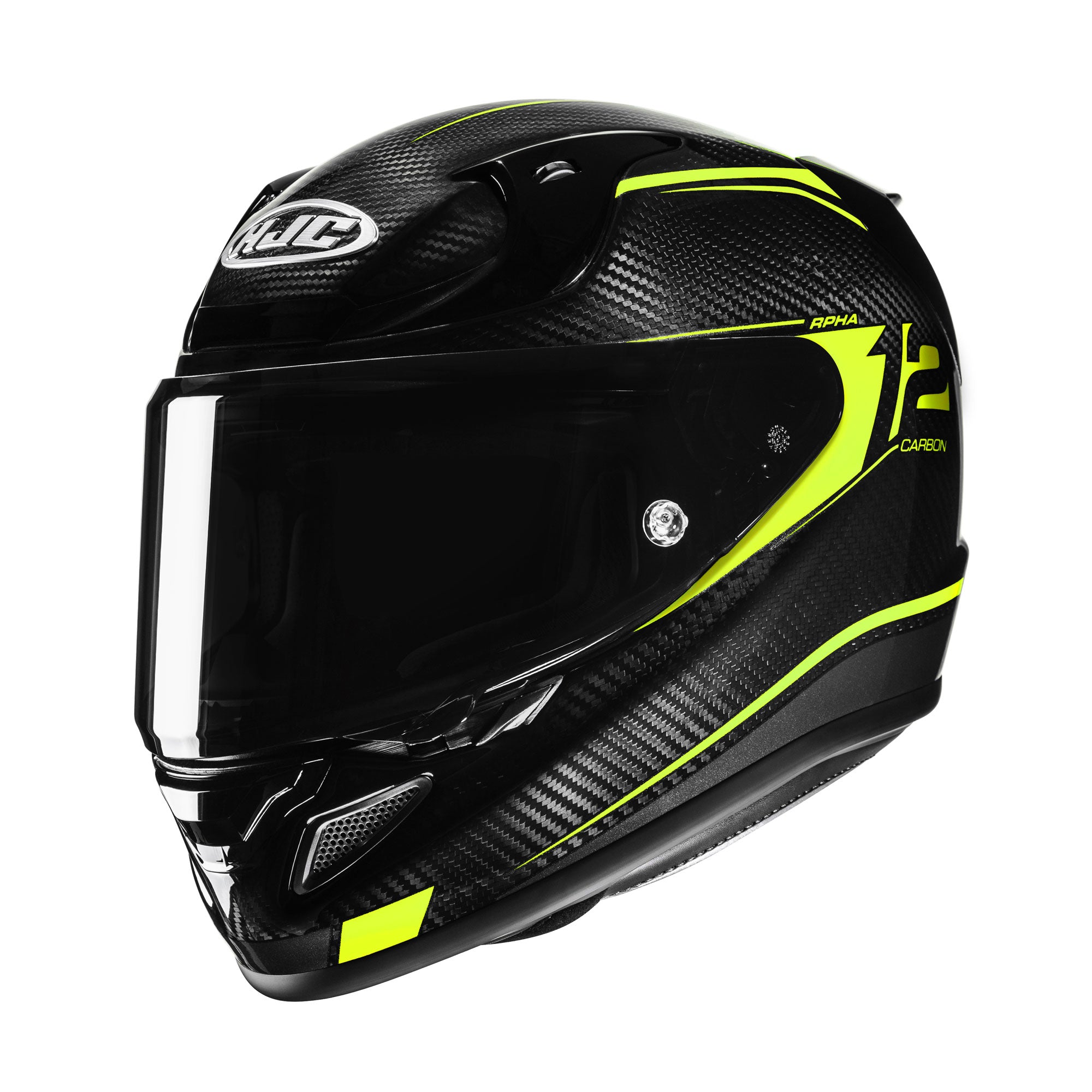 HJC RPHA 12 Carbon Keres MC3H Yellow