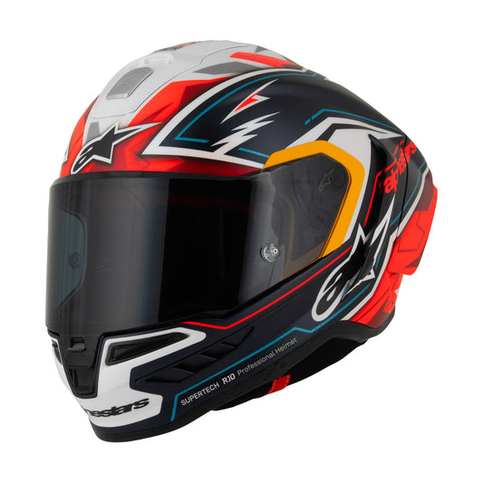Alpinestars Supertech R10 Pedro Acosta Blu/Red/Wht/Matt