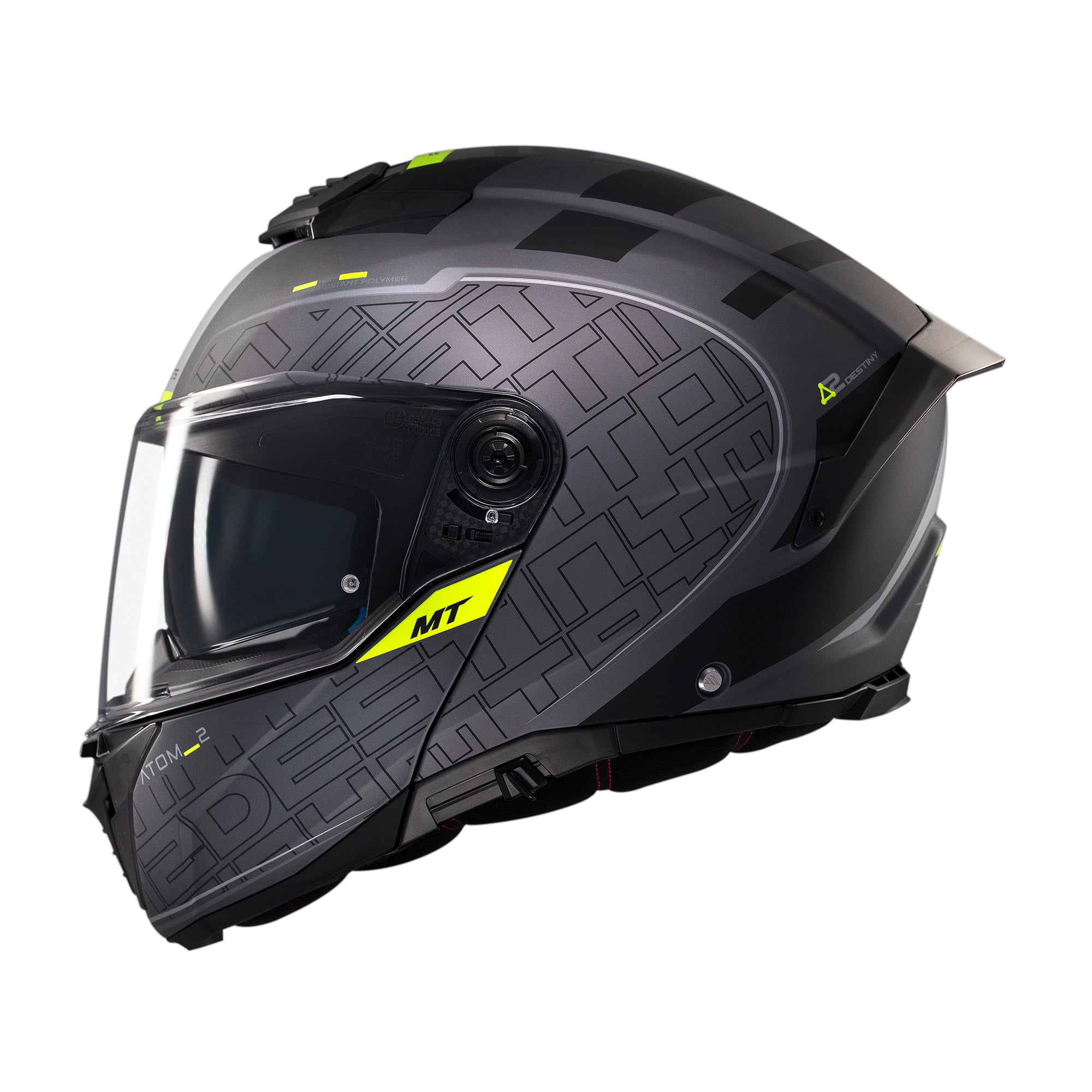 MT Atom 2 Destiny C2 Matt Black/Fluo