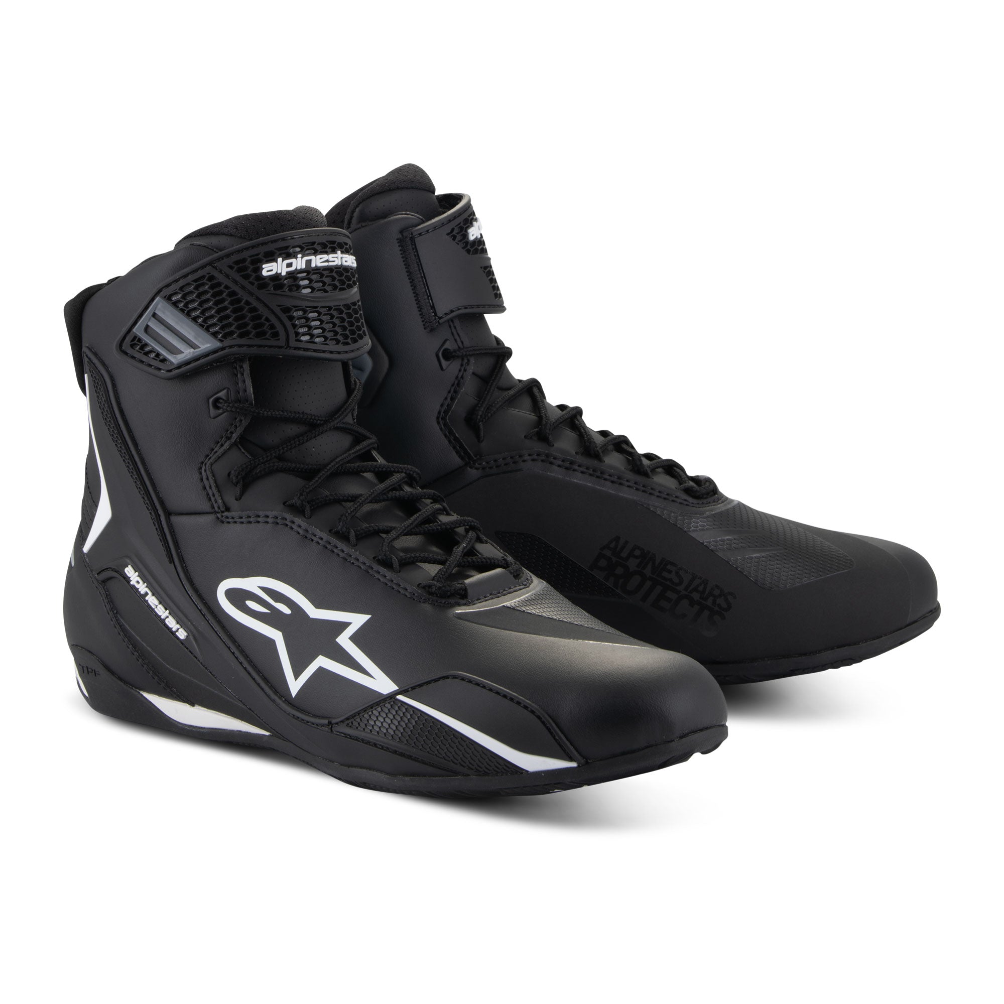 Alpinestars Faster-4 Shoes Black White