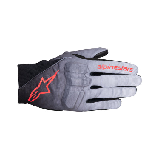 Alpinestars Reef Women's V2 Gloves Grey Black Pink Fluo