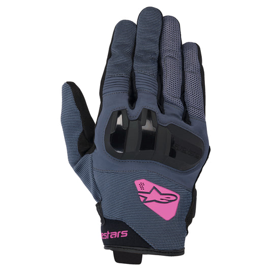 Alpinestars Stella Chrome Gloves Asphalt Black Purple