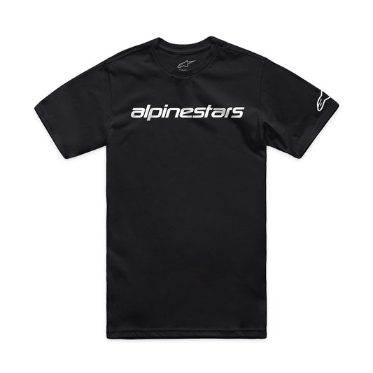 Alpinestars Linear Wordmark 2.0 CSF Tee Black White