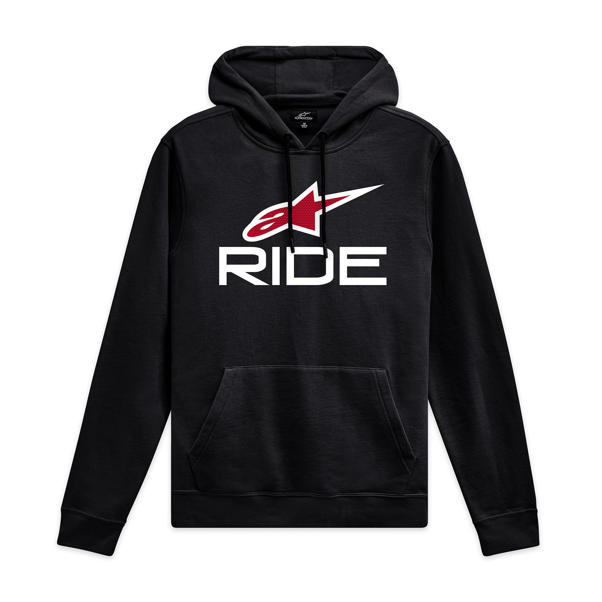 Alpinestars Ride Hoodie V3 Black White Red