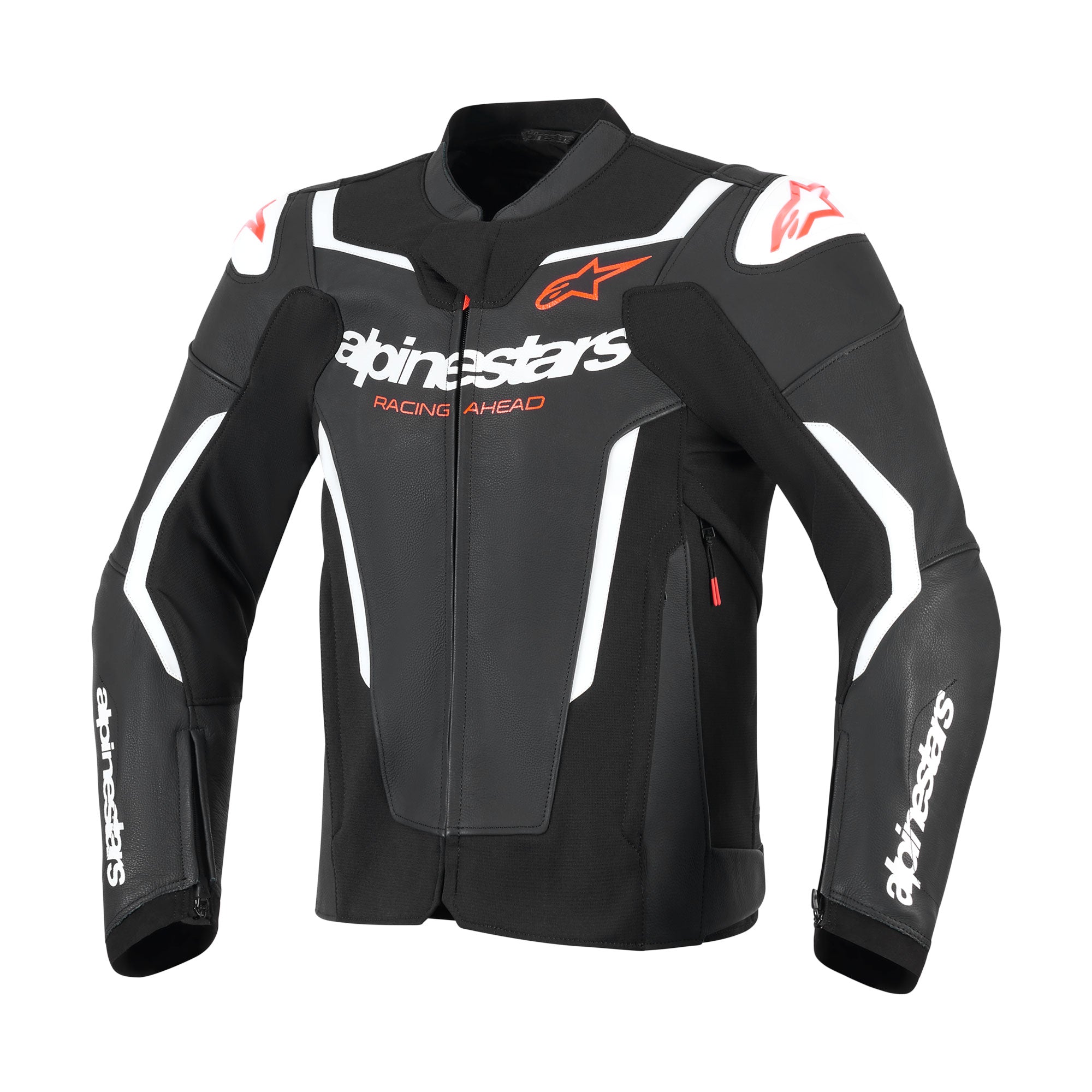 Alpienstars GP Force V2 Leather Jacket Black White