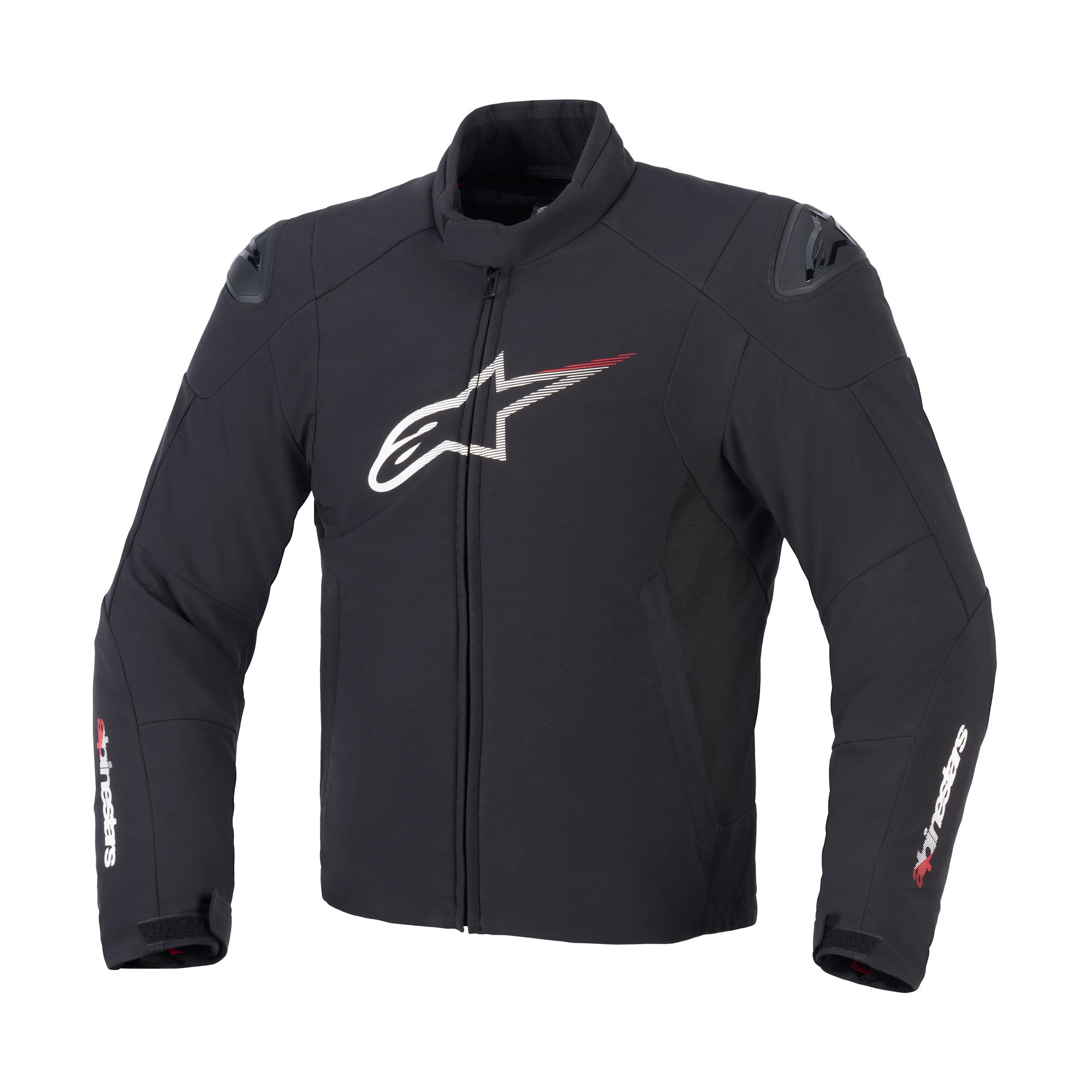 Alpinestars SMX Waterproof Jacket Black White Bright Red