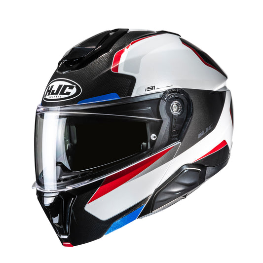 HJC I91 Felio MC21 White Blue Red
