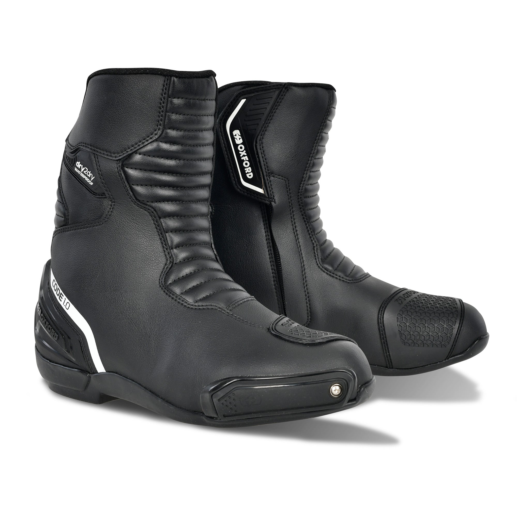 Oxford Code 1.0 Mid D2D MS Boot Blk/Wht
