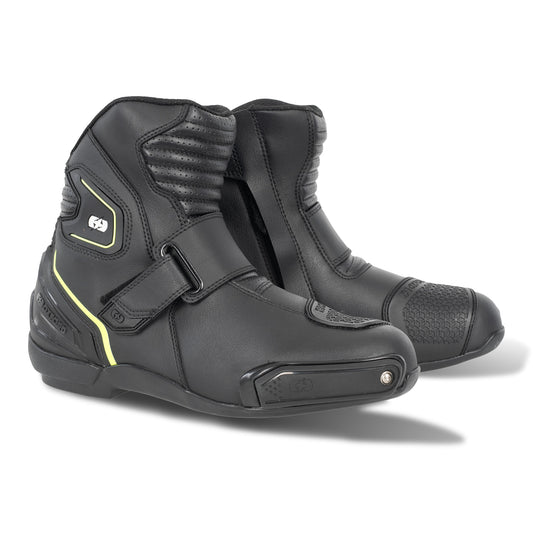 Oxford Omega Air Short MS Boot Blk/ Wht/ Ylw