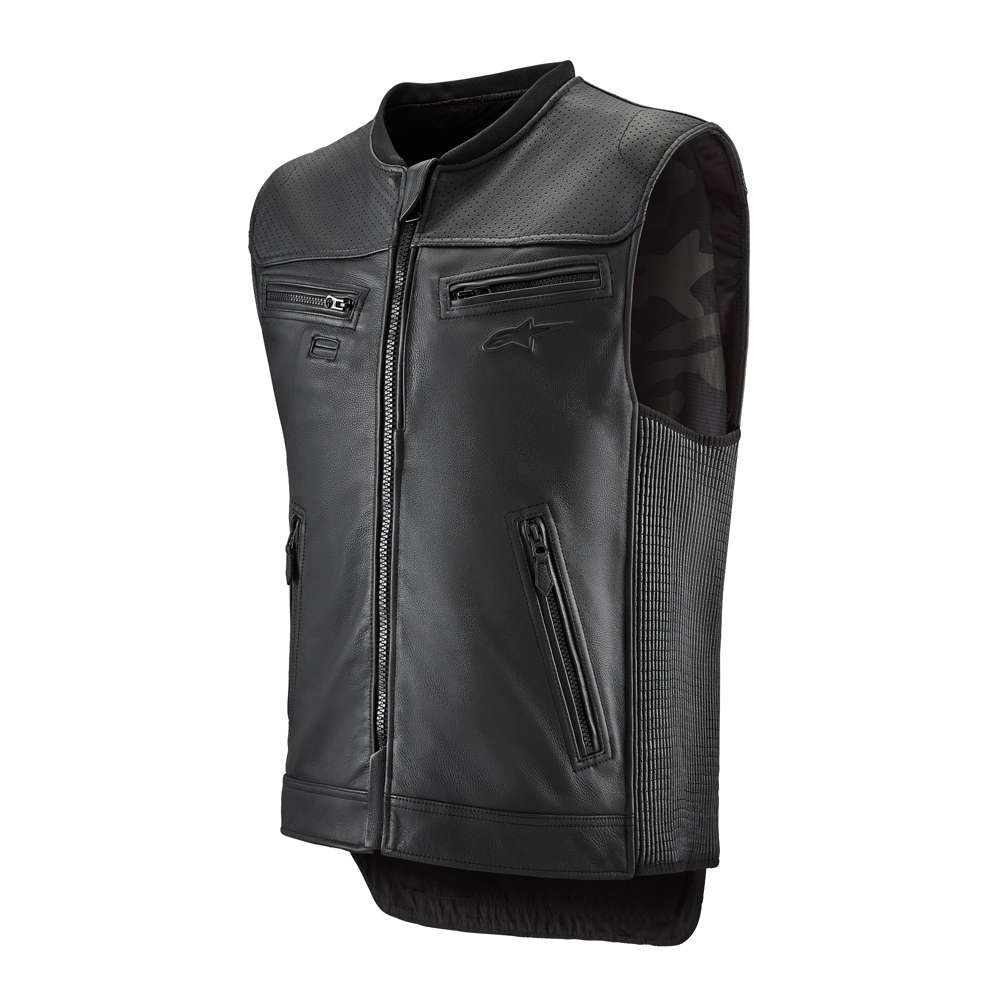 Alpinestars Tech-Air 3 V2 Leather System Black