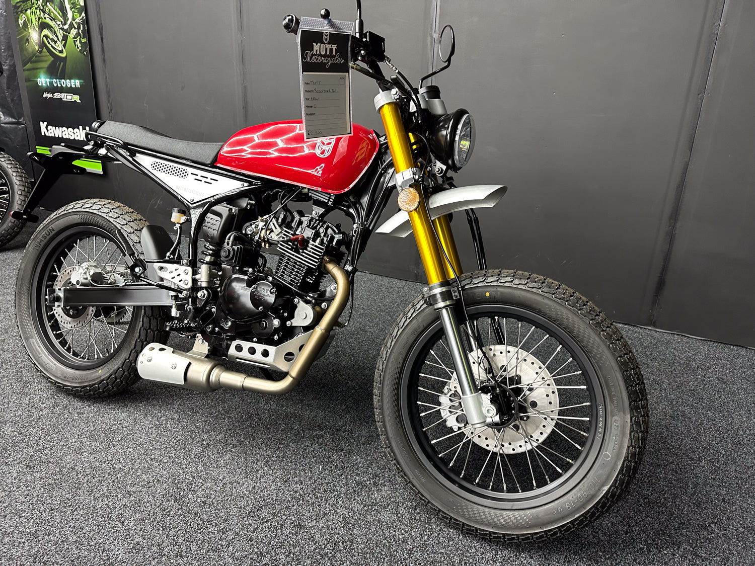 BRAND NEW MUTT RAZORBACK 125