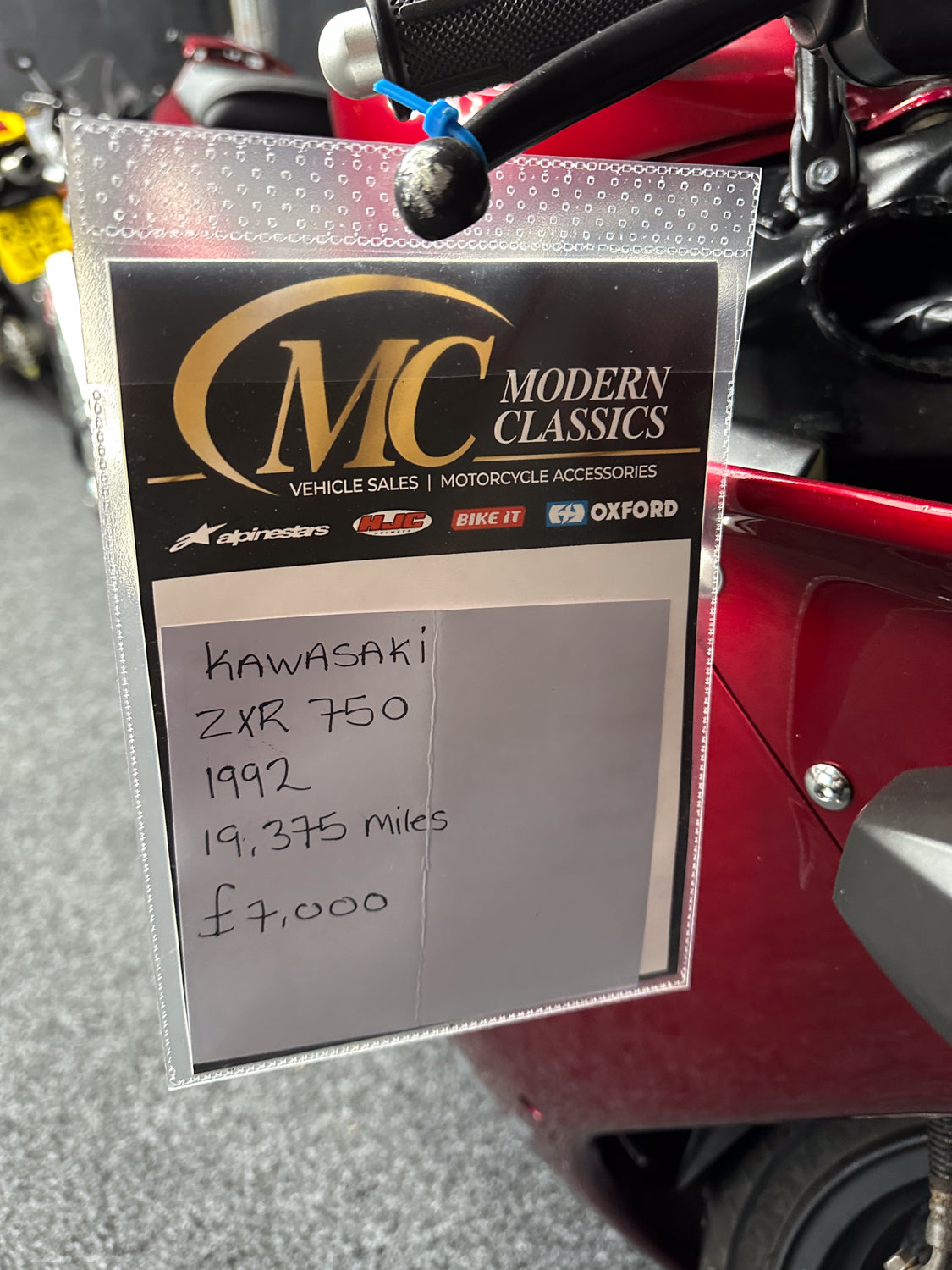 1992 KAWASAKI ZXR 750