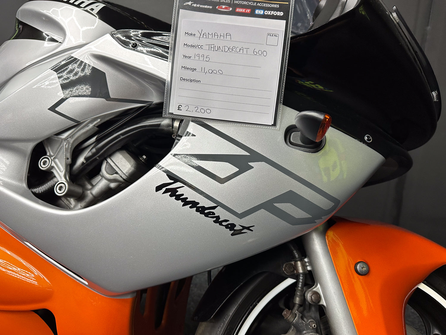 1995 YAMAHA THUNDERCAT 600