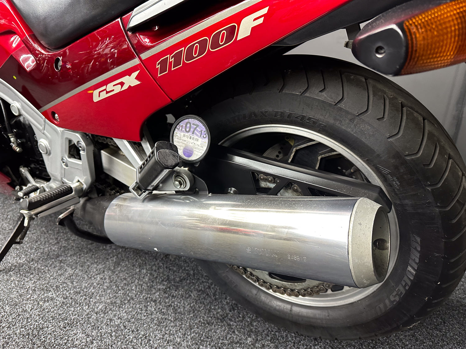 1993 SUZUKI GSXF1100